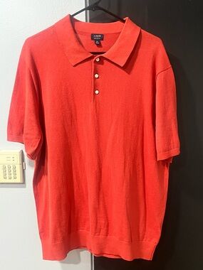 J. Crew Men’s Red/Rust Color Shirt